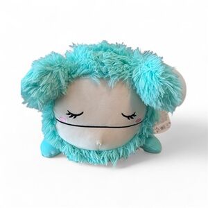 Squishmallows 18” large plush Joelle Teal Bigfoot Sleepmallows
